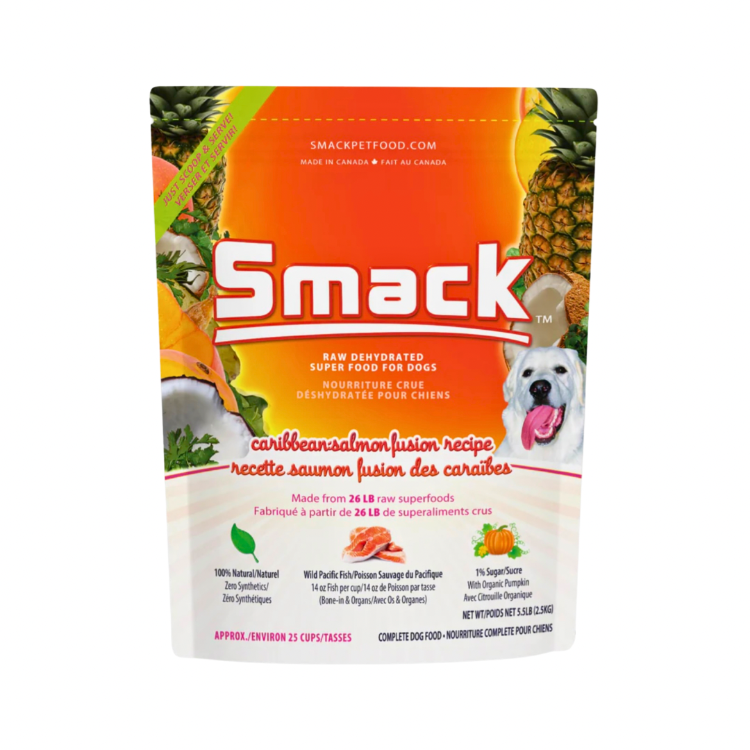 Smack Raw Dehydrated Superfood | Caribbean-Salmon Fusion