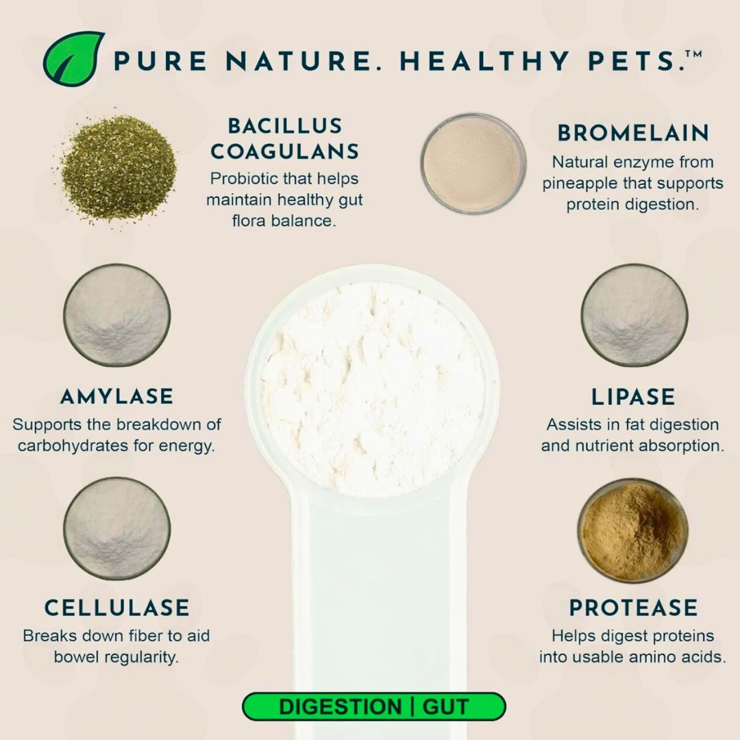 Animal Essentials Plant Digestive Enzymes + Probiotics