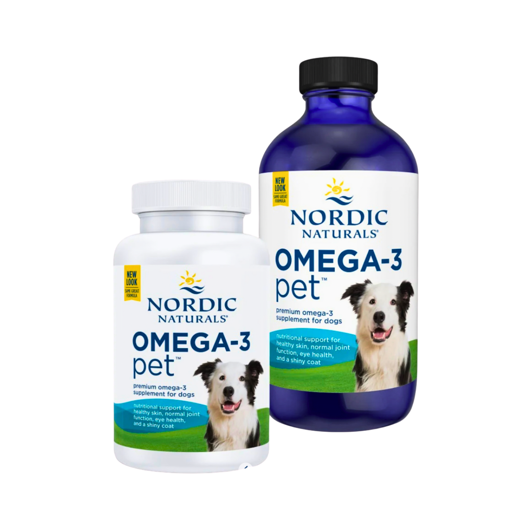 Nordic Naturals Omega-3 Pet Soft Gels | High-Quality + Sustainably Sourced Fish Oil