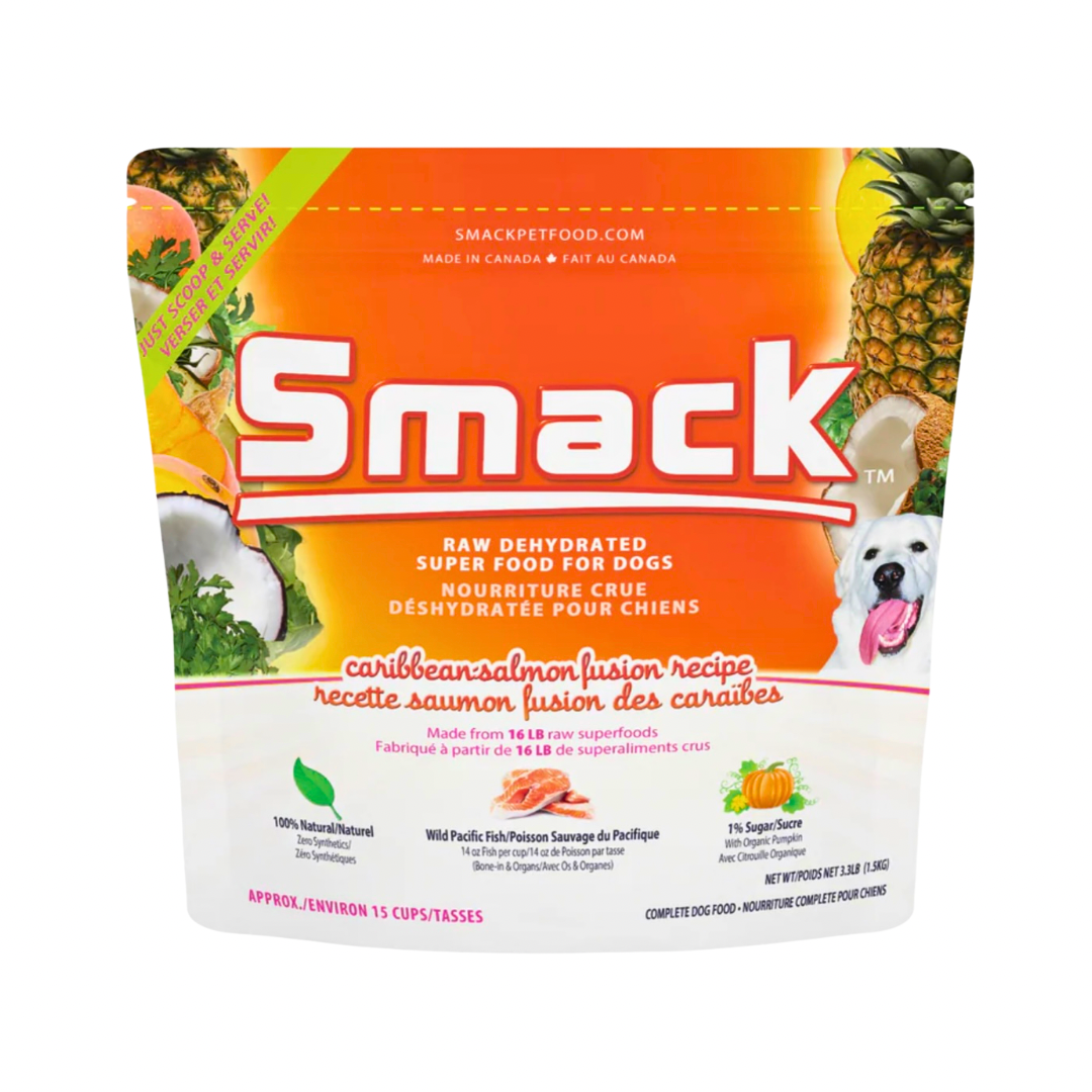 Smack Raw Dehydrated Superfood | Caribbean-Salmon Fusion