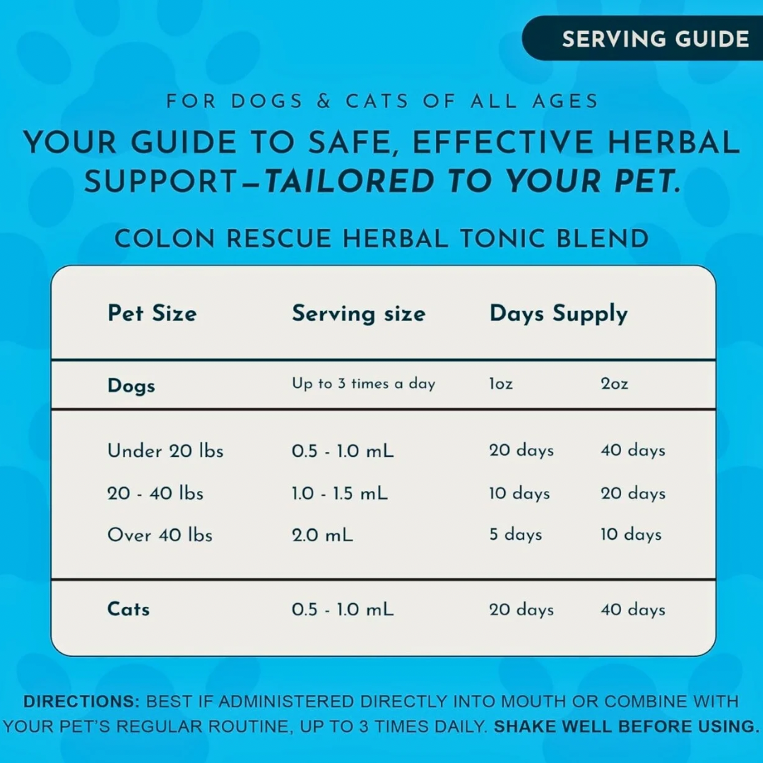 Animal Essentials Colon Rescue | Soothing Digestive Support