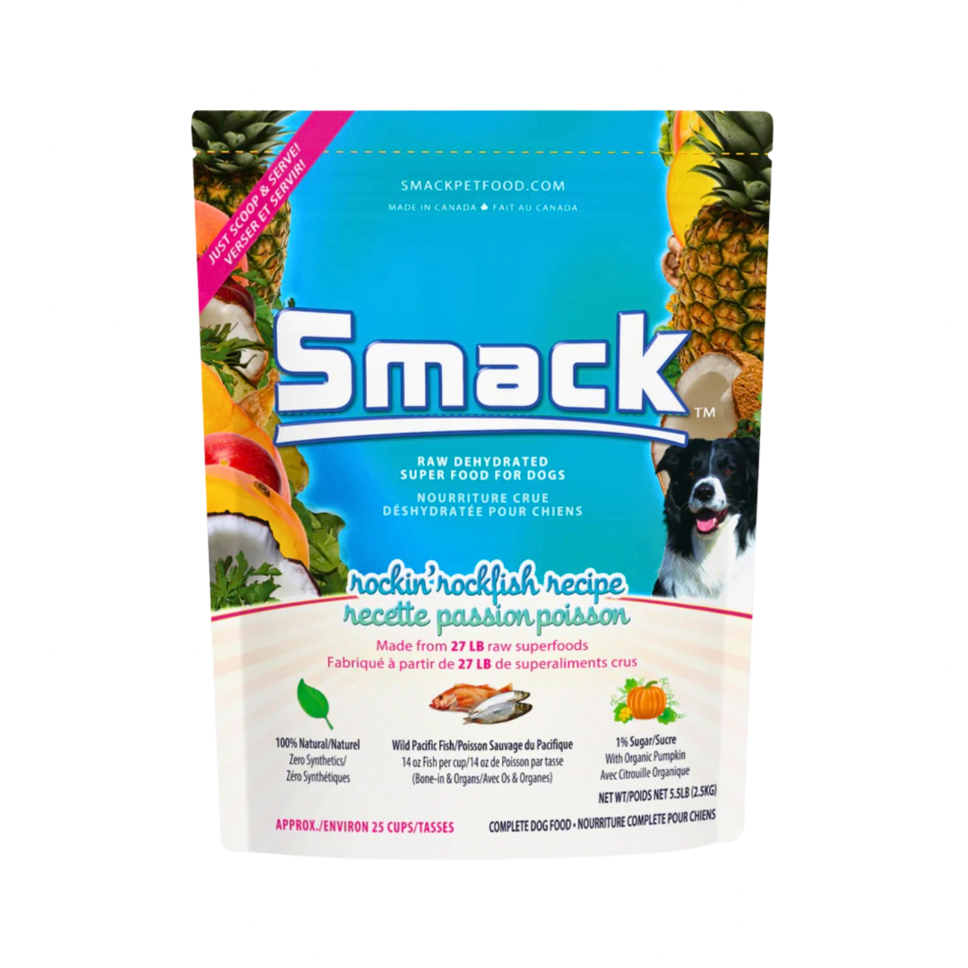 Smack Raw Dehydrated Superfood | Rockin' Rockfish