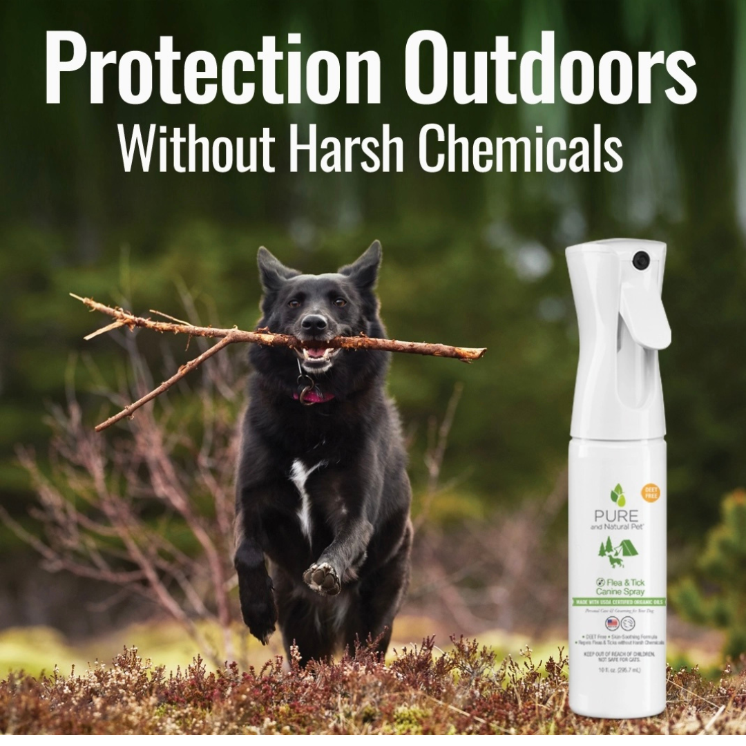 Pure and Natural Pet Organic Flea & Tick Spray