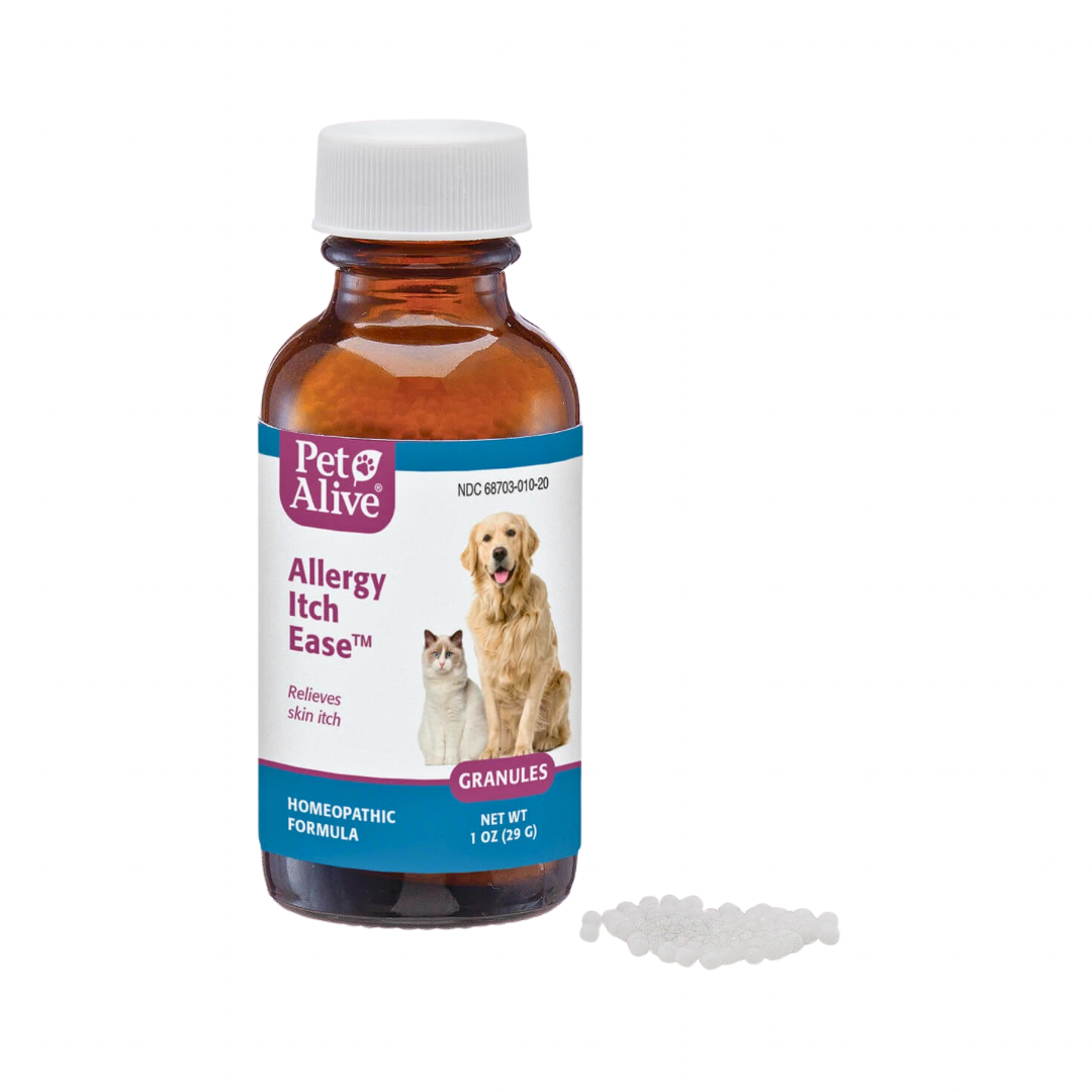 Pet Alive Allergy Itch Ease | Homeopathic Itch + Allergy Support