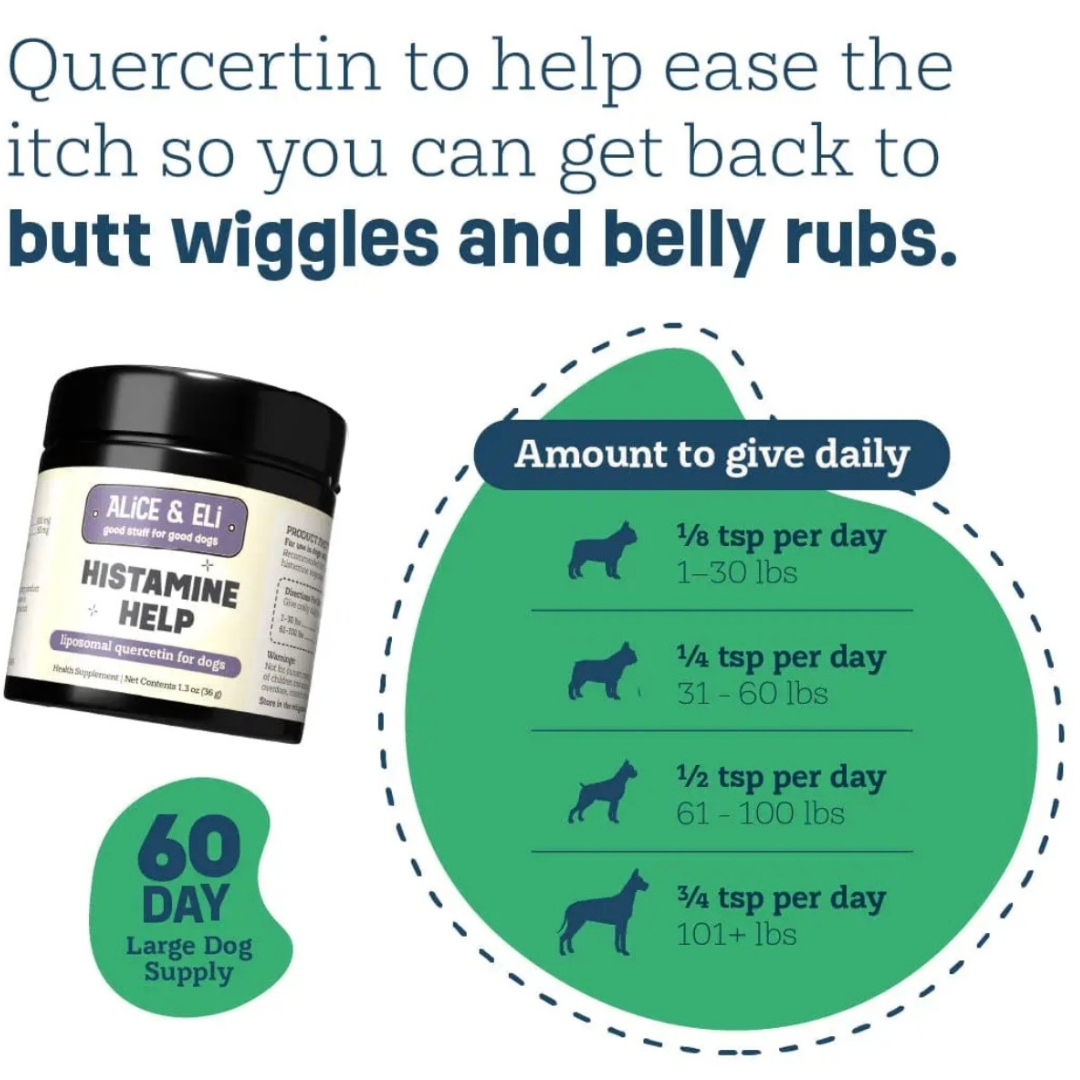 Alice & Eli Histamine Help | Natural Allergy + Histamine Support