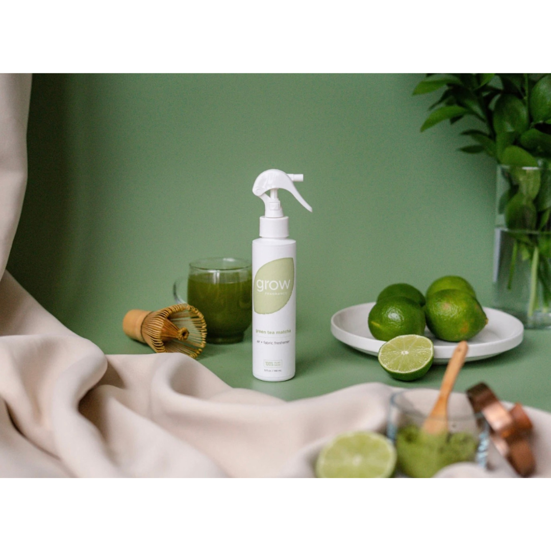 Grow Natural Air Freshener | Green Tea Matcha