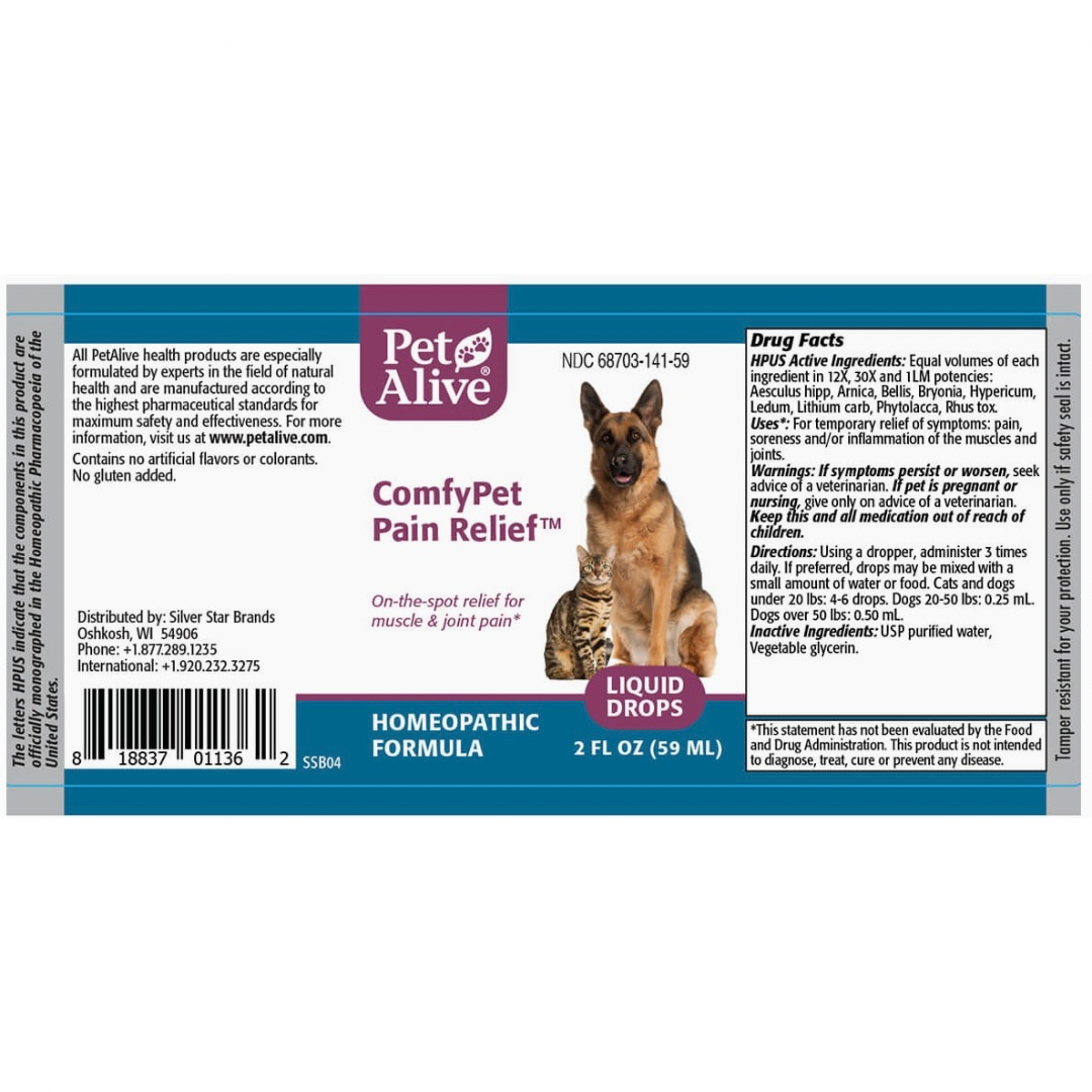 Pet Alive ComfyPet | Homeopathic Pain Relief