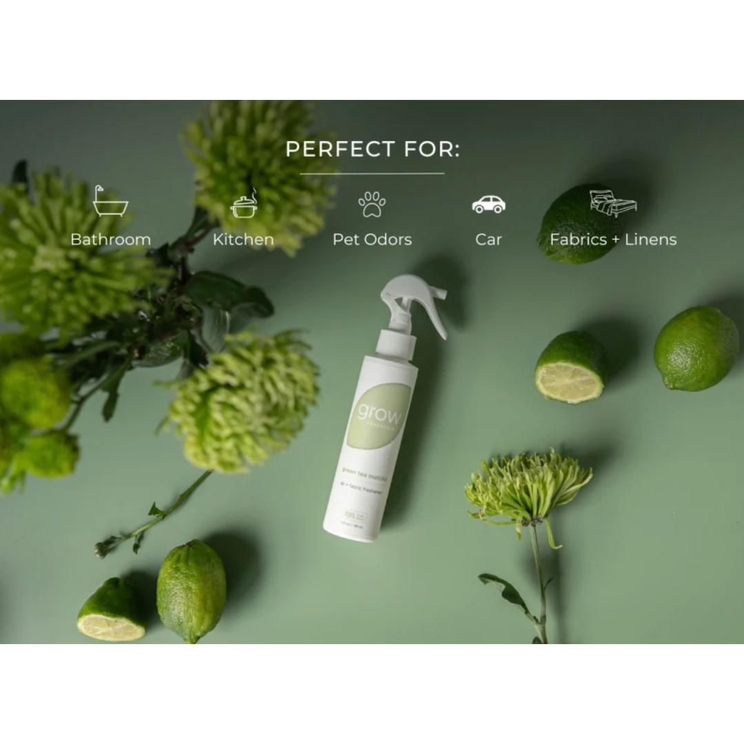 Grow Natural Air Freshener | Green Tea Matcha