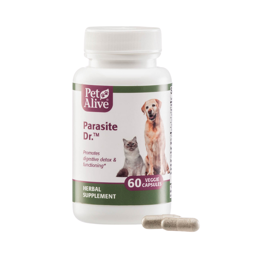 Pet Alive Parasite Dr. | Natural Herbal Formula for Parasite Defense