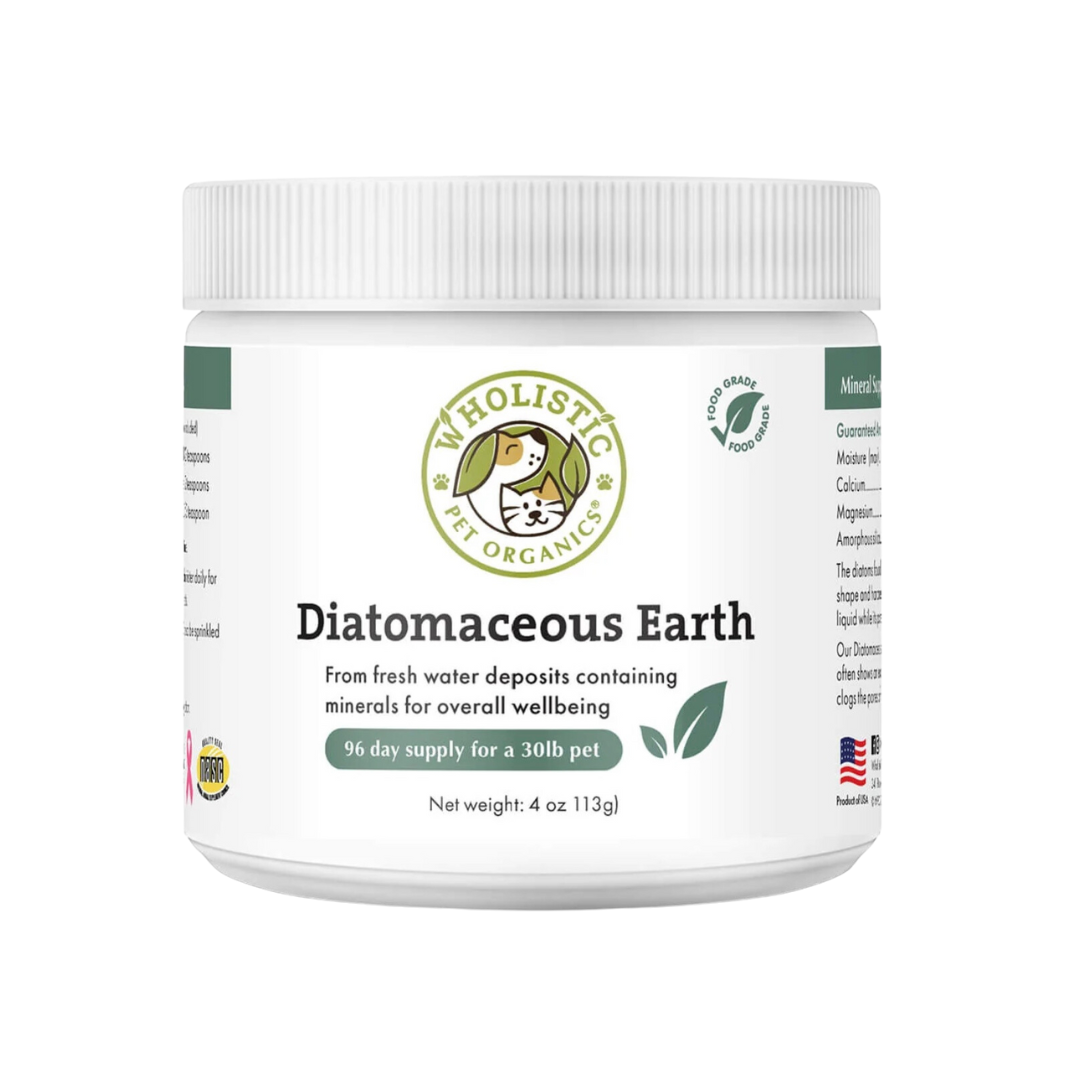 Wholistic Pet Organics Diatomaceous Earth | Natural Parasite Control