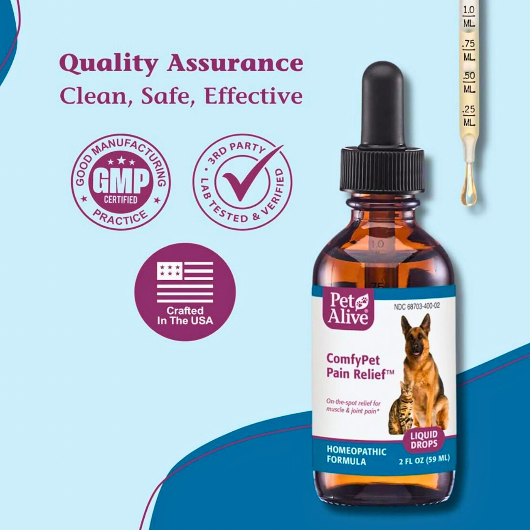 Pet Alive ComfyPet | Homeopathic Pain Relief