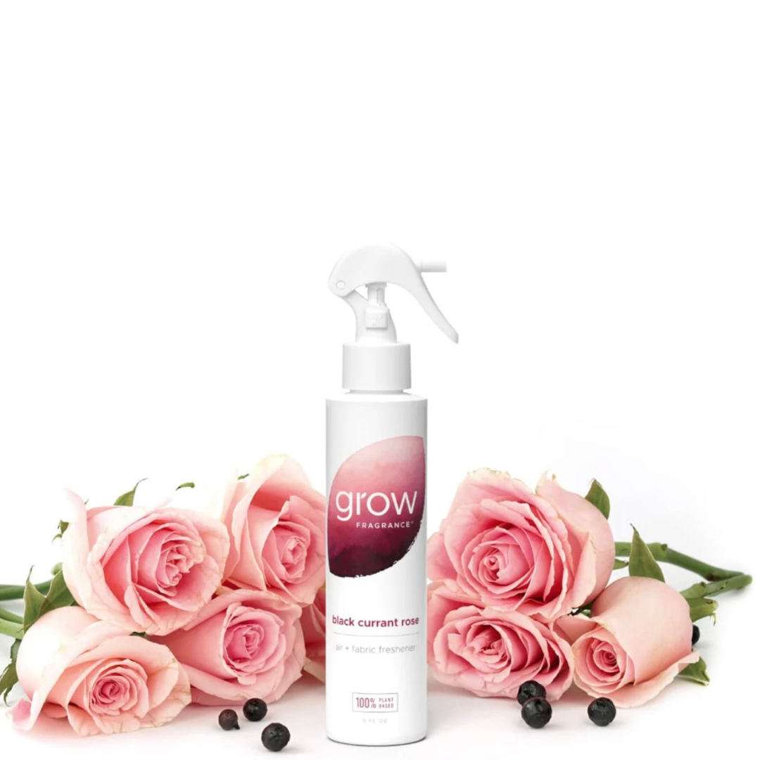 Grow Natural Air Freshener | Black Currant Rose