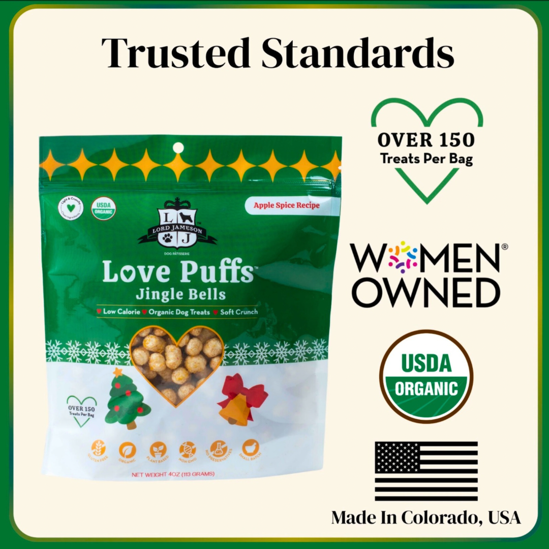 Lord Jameson Organic Love Puffs | Jingle Bells