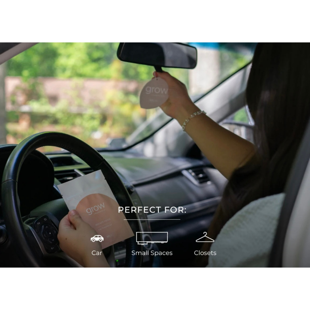 Grow Natural Car Fresheners | Bamboo