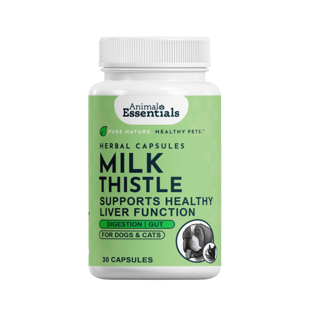 Animal Essentials Organic Milk Thistle Capsules