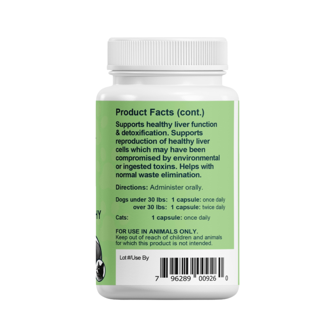 Animal Essentials Organic Milk Thistle Capsules