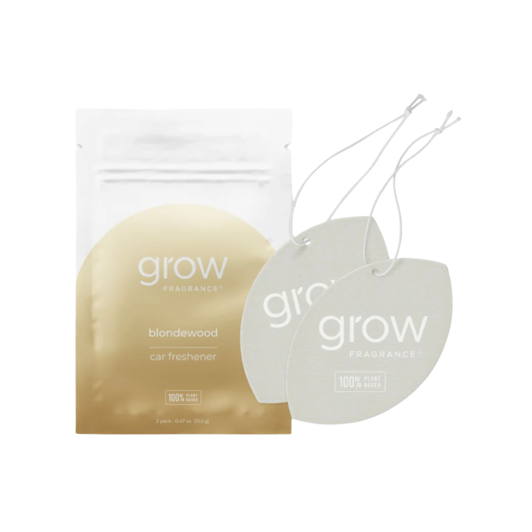 Grow Natural Car Fresheners | Blondewood
