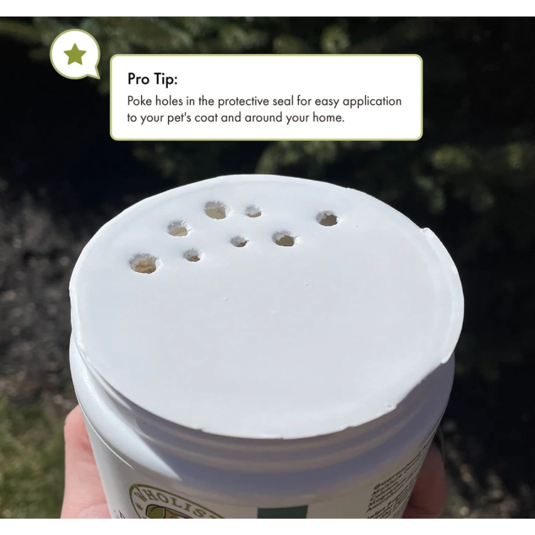 Wholistic Pet Organics Diatomaceous Earth | Natural Parasite Control