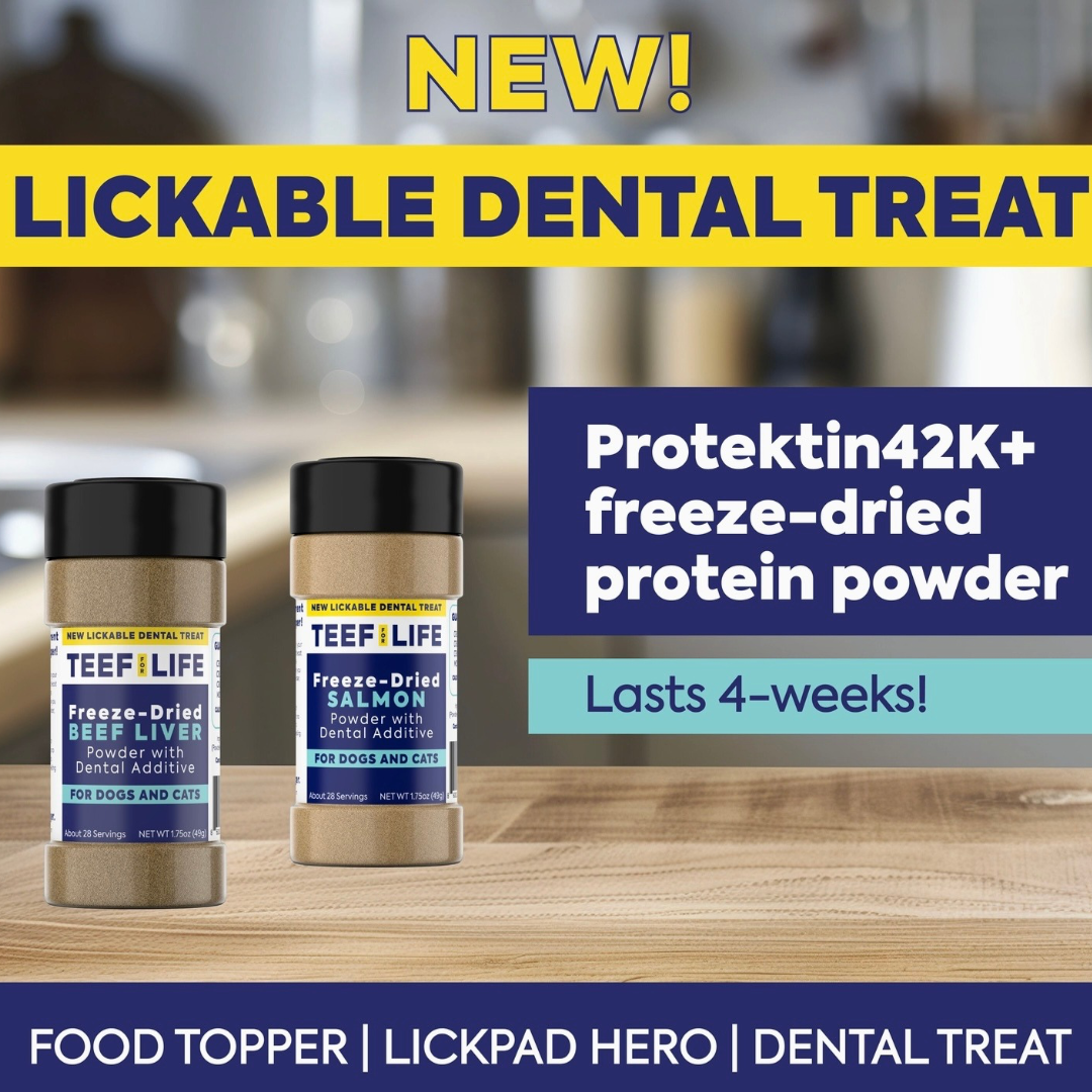 TEEF for Life Dental Powder + Wild Caught Salmon