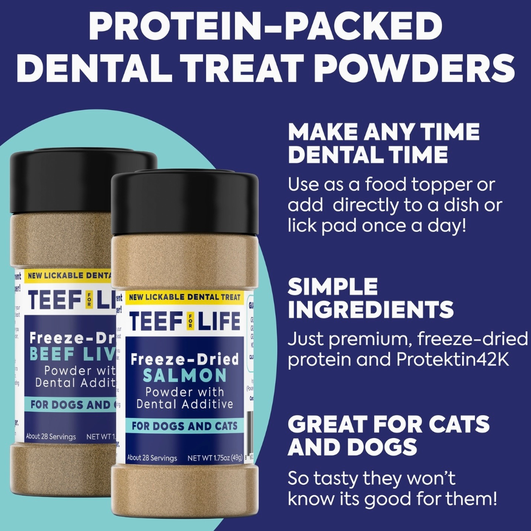 TEEF for Life Dental Powder + Wild Caught Salmon