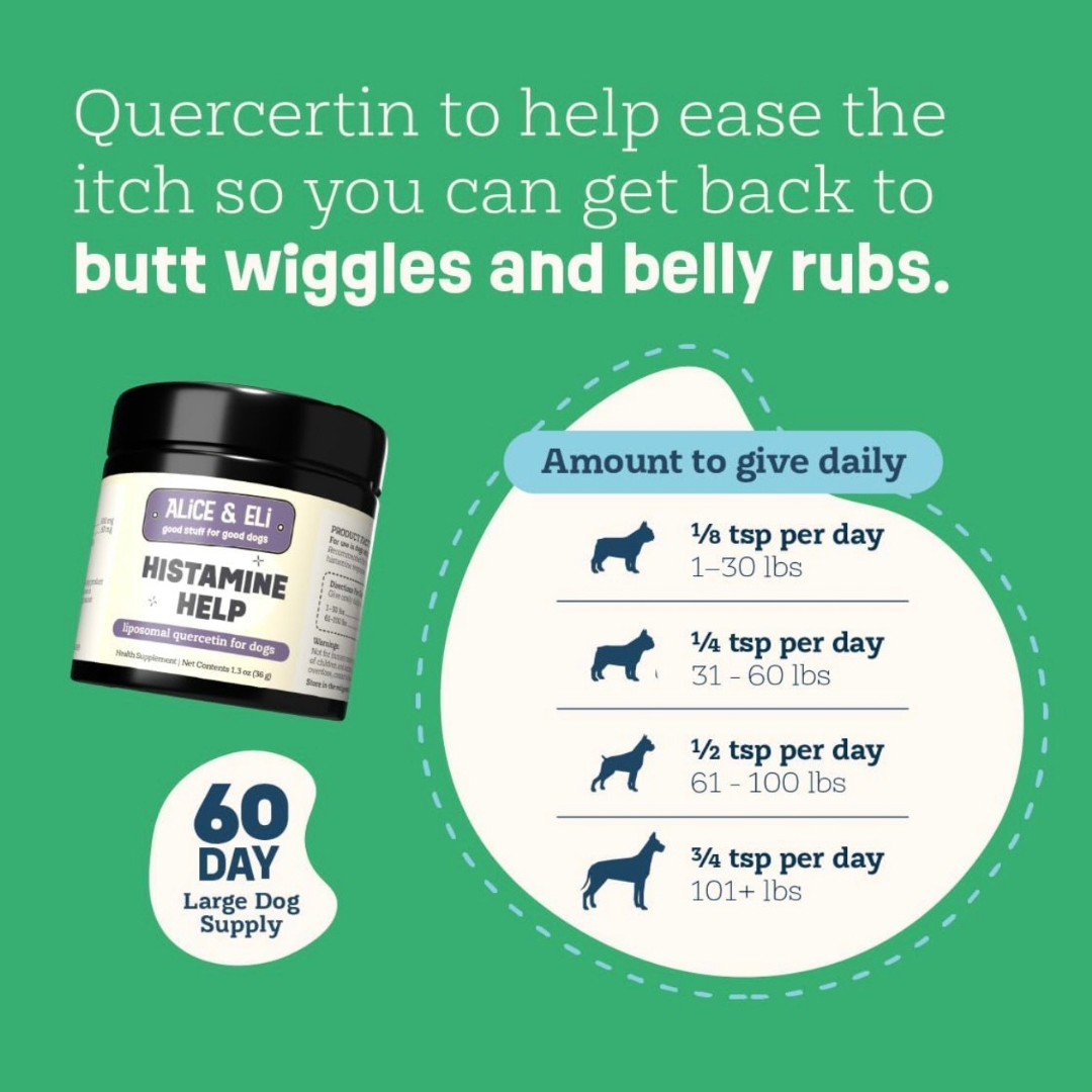 Alice & Eli Histamine Help | Natural Allergy + Histamine Support