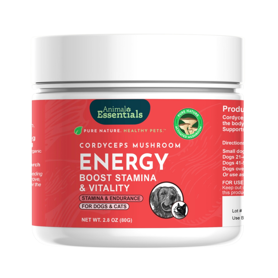 Animal Essentials Energy Organic Cordyceps Mushroom | Energy + Endurance Support