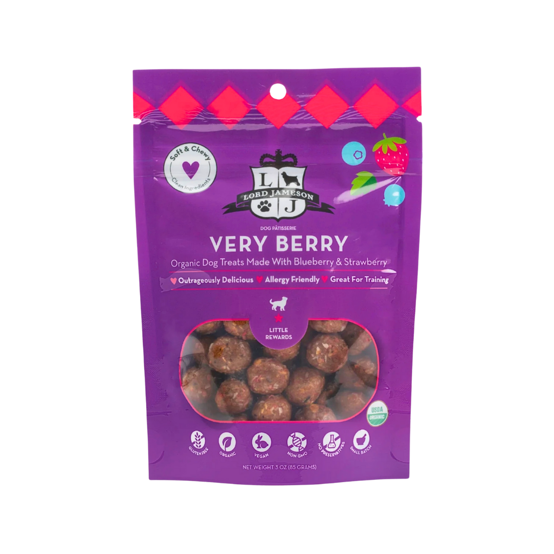 Lord Jameson Organic Treats | Very Berry Minis