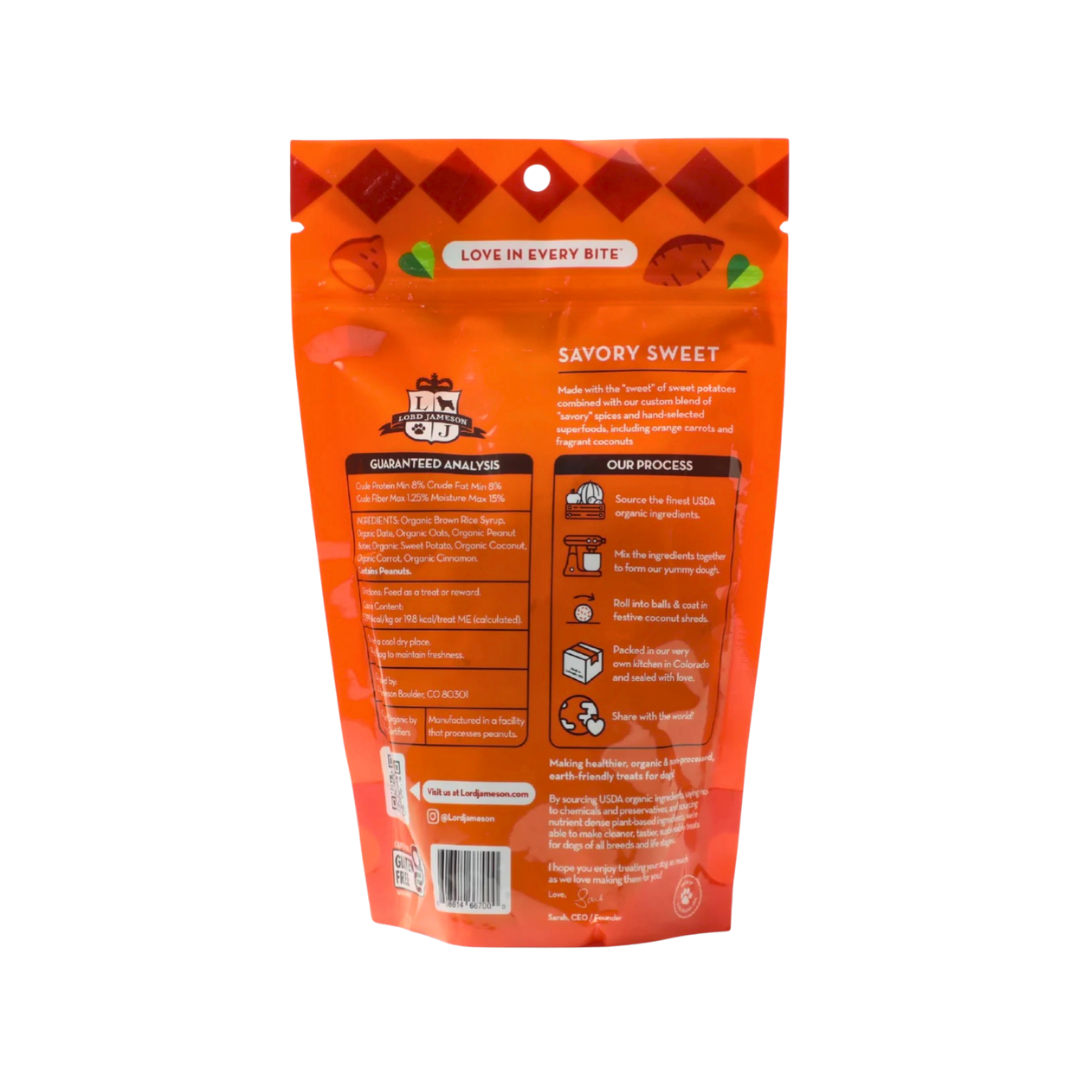 Lord Jameson Organic Treats | Savory + Sweet