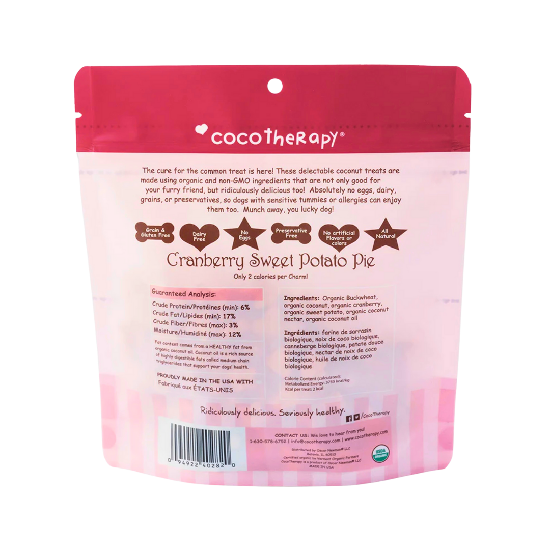 CocoTherapy Organic Coco-Charms | Cranberry Sweet Potato Pie