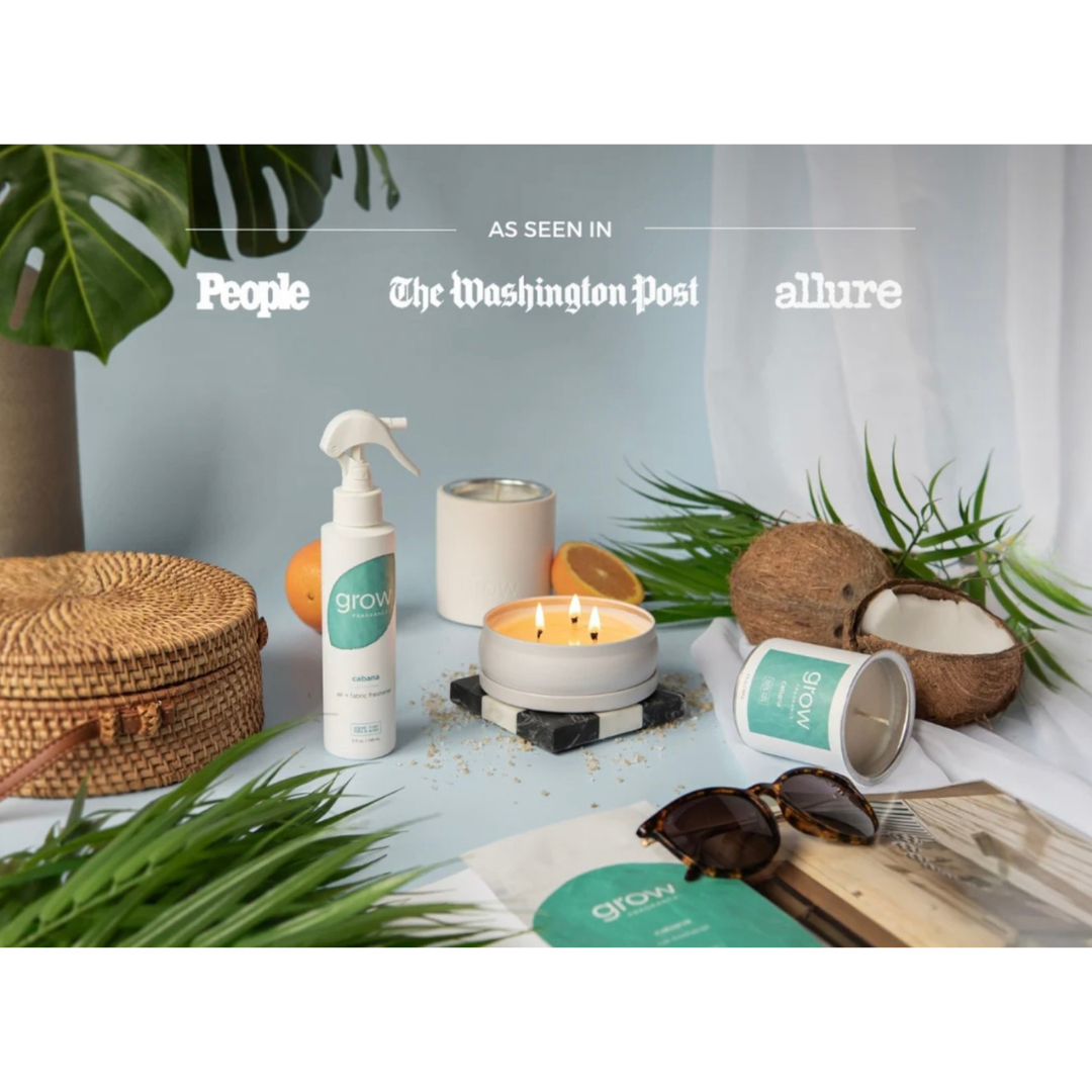 Grow Natural Air Freshener | Cabana