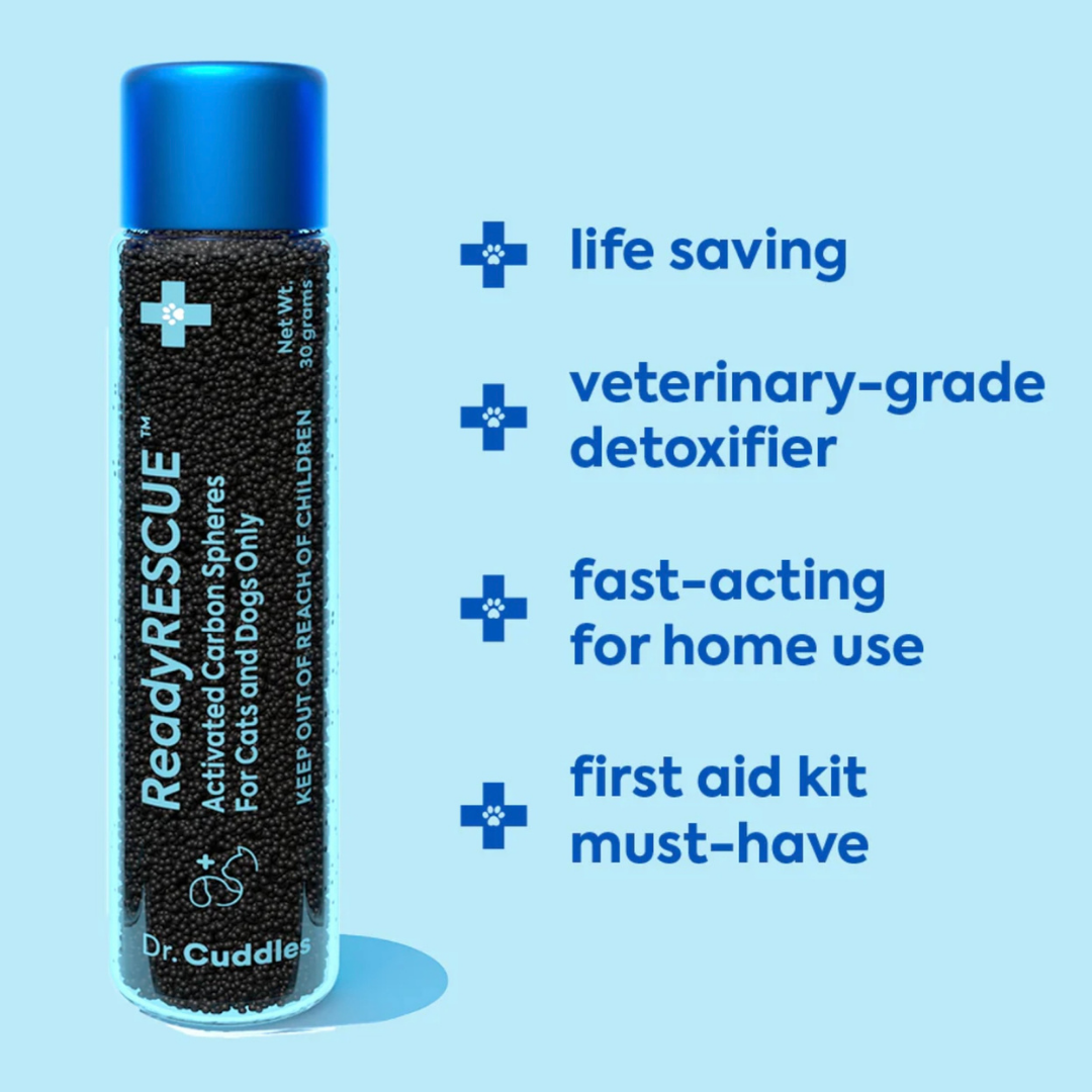 Dr. Cuddles ReadyRESCUE Single | Emergency Detox Aid for Dogs Under 30 lbs