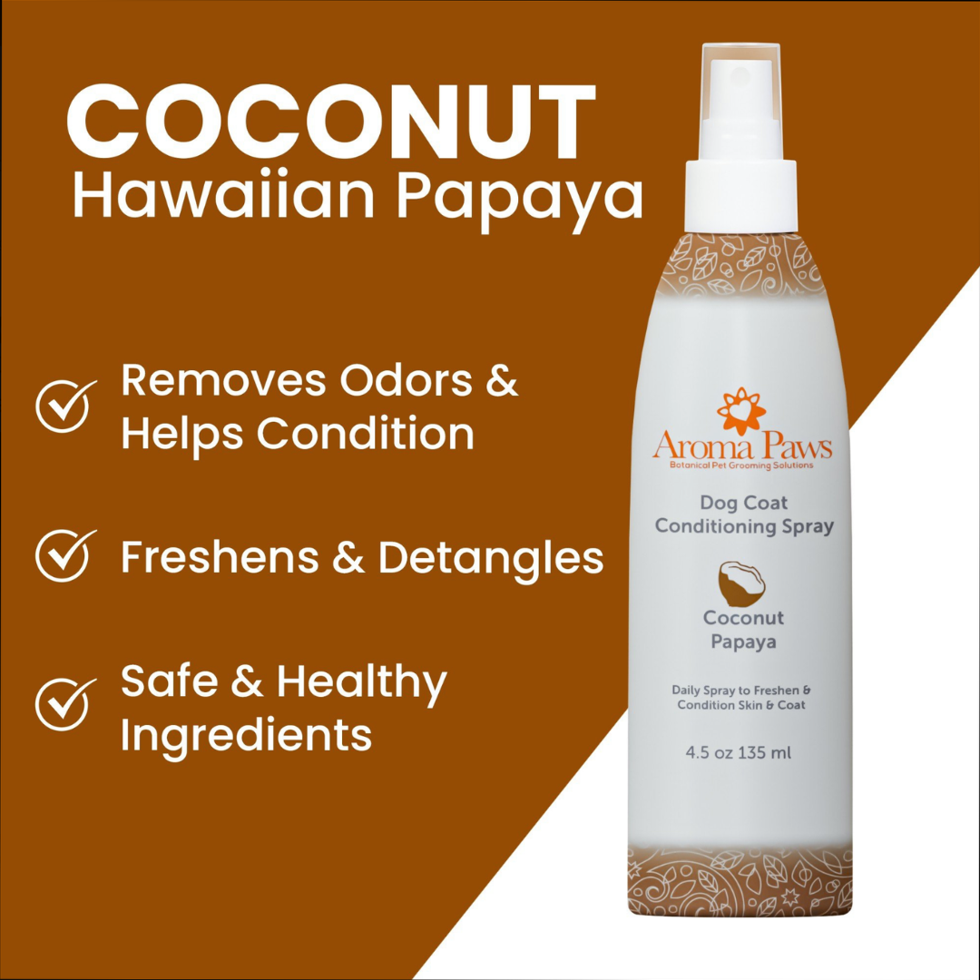 Aroma Paws Dog Coat Spray | Coconut Papaya