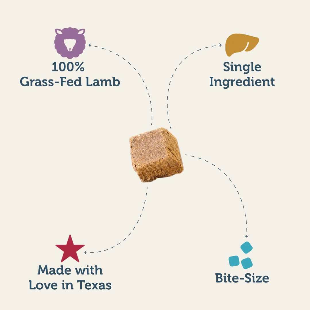 Four Leaf Rover Lamb Liver Treats