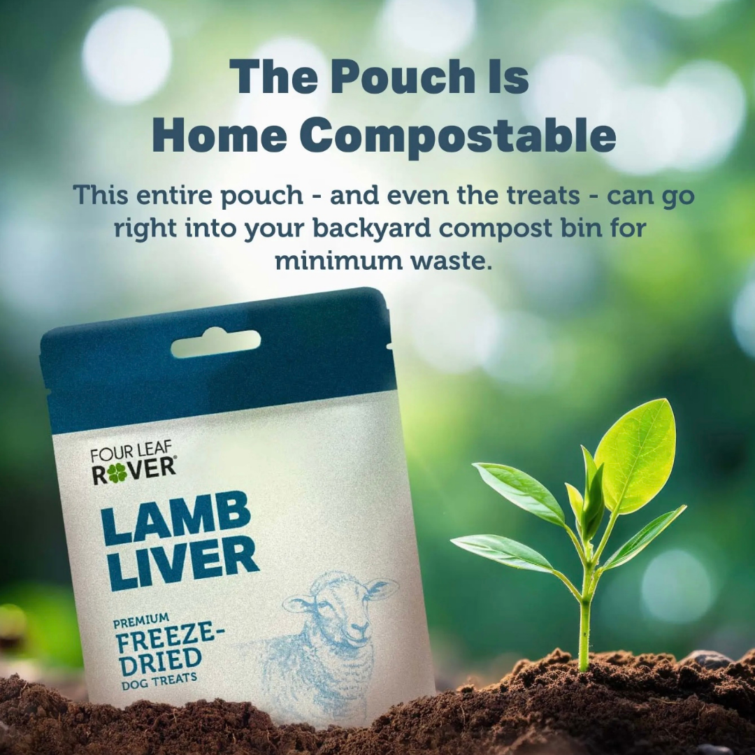 Four Leaf Rover Lamb Liver Treats