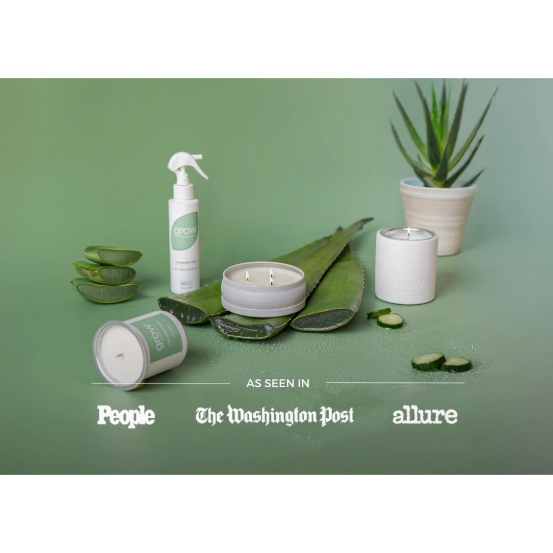 Grow Air Freshener | Cucumber Aloe