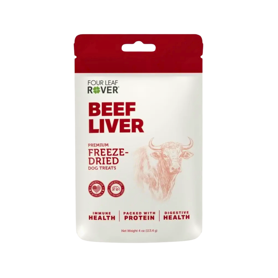 Four Leaf Rover Beef Liver Treats