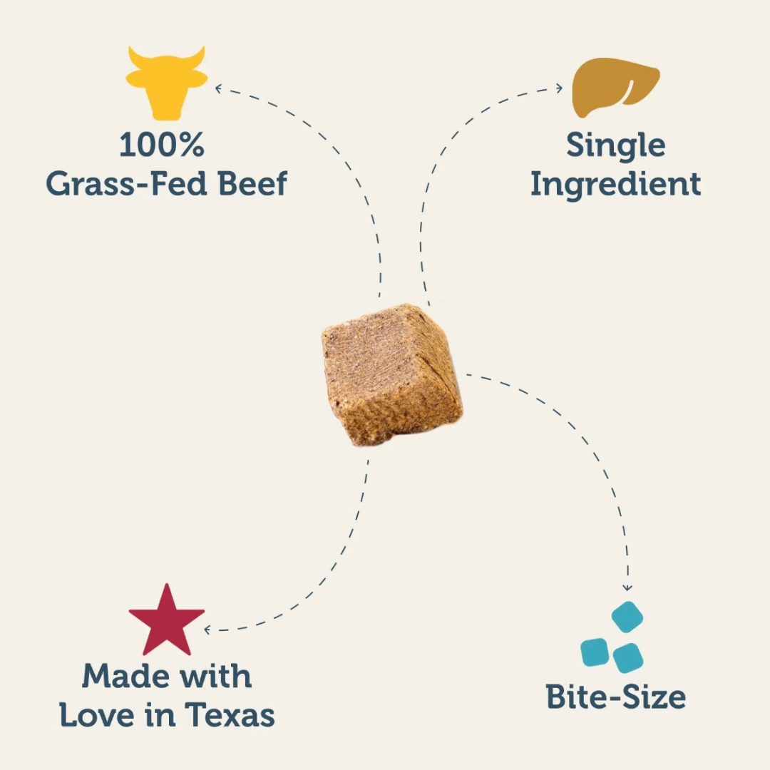 Four Leaf Rover Beef Liver Treats