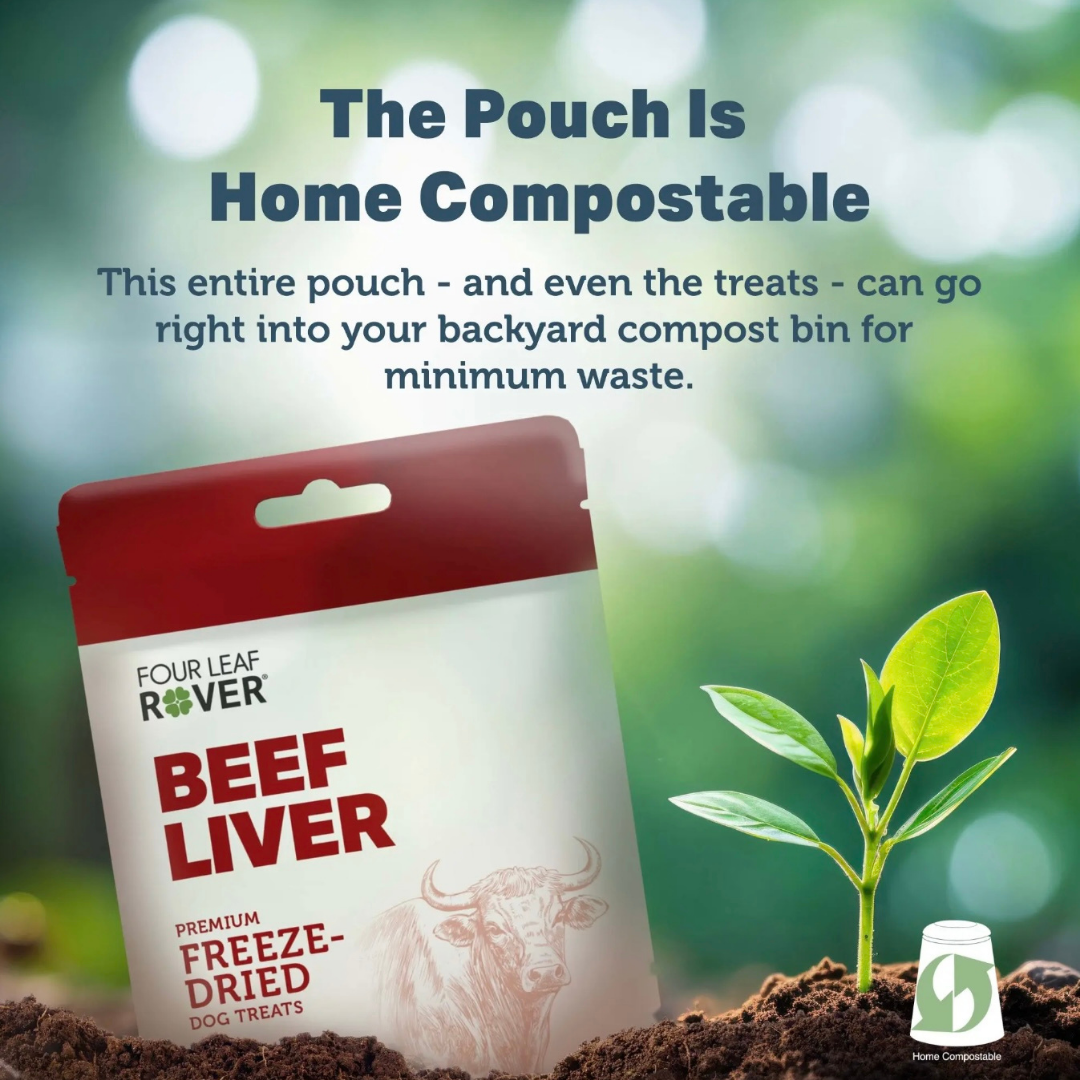 Four Leaf Rover Beef Liver Treats