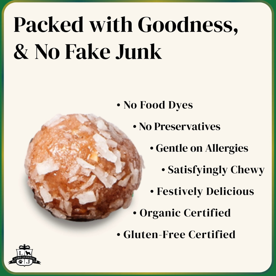 Lord Jameson Organic Treats | Holiday Christmas