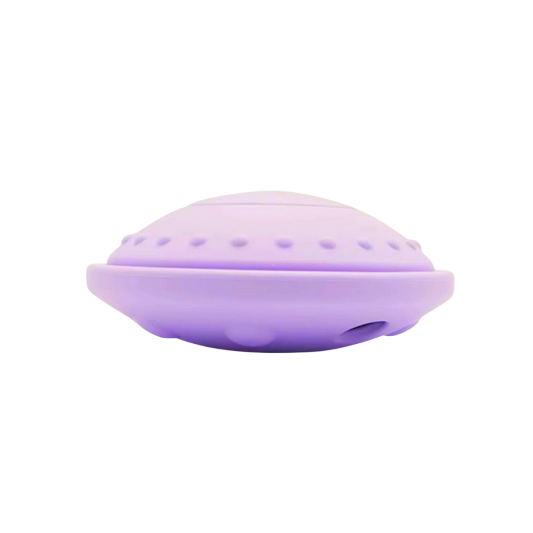 Awoo Flying Saucer | Silicone Puzzle + Slow Feeder + Lick Mat