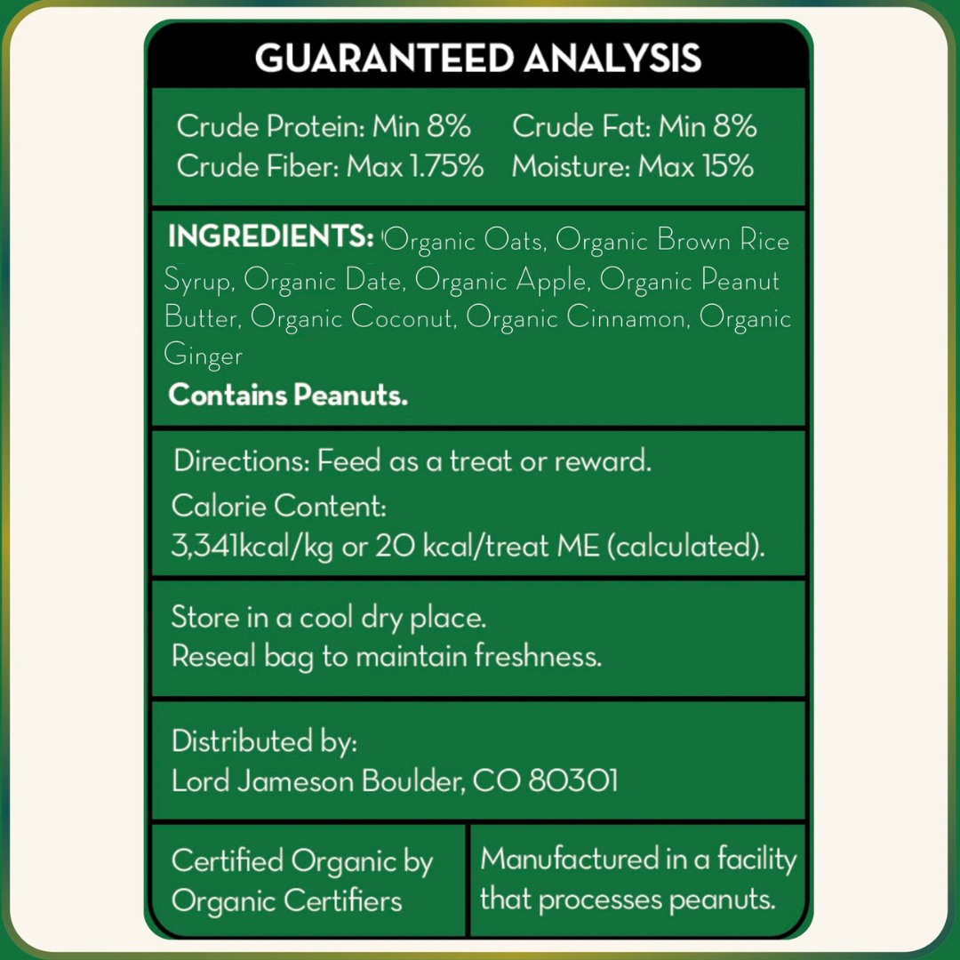 Lord Jameson Organic Treats | Holiday Christmas