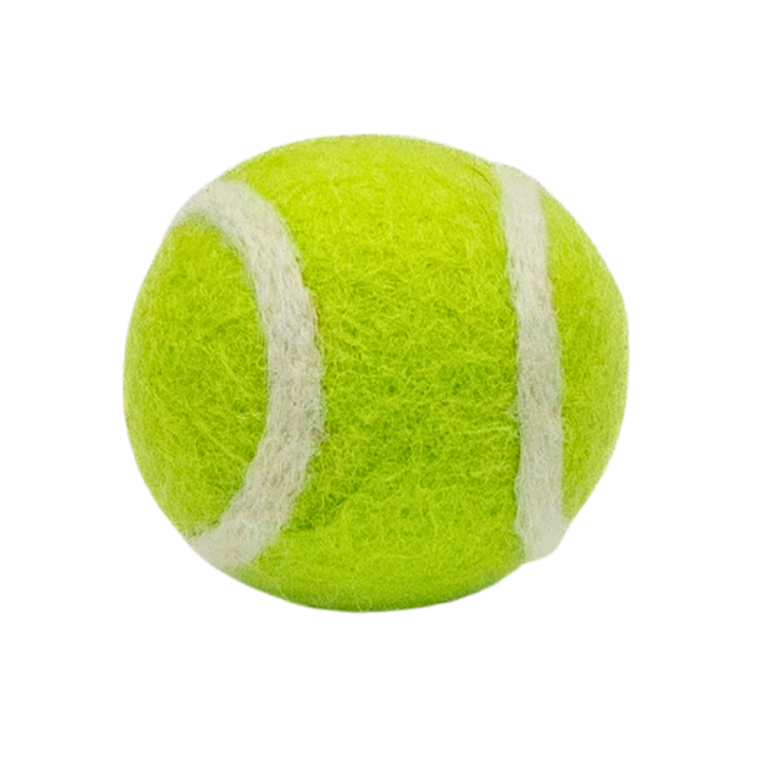 Friendsheep Organic Wool Tennis Dog Ball | Yellow