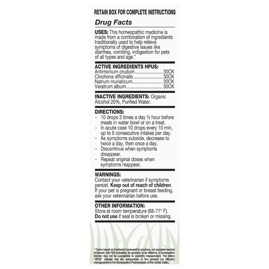 Ollopets Digestion | Homeopathic Gut Health Support