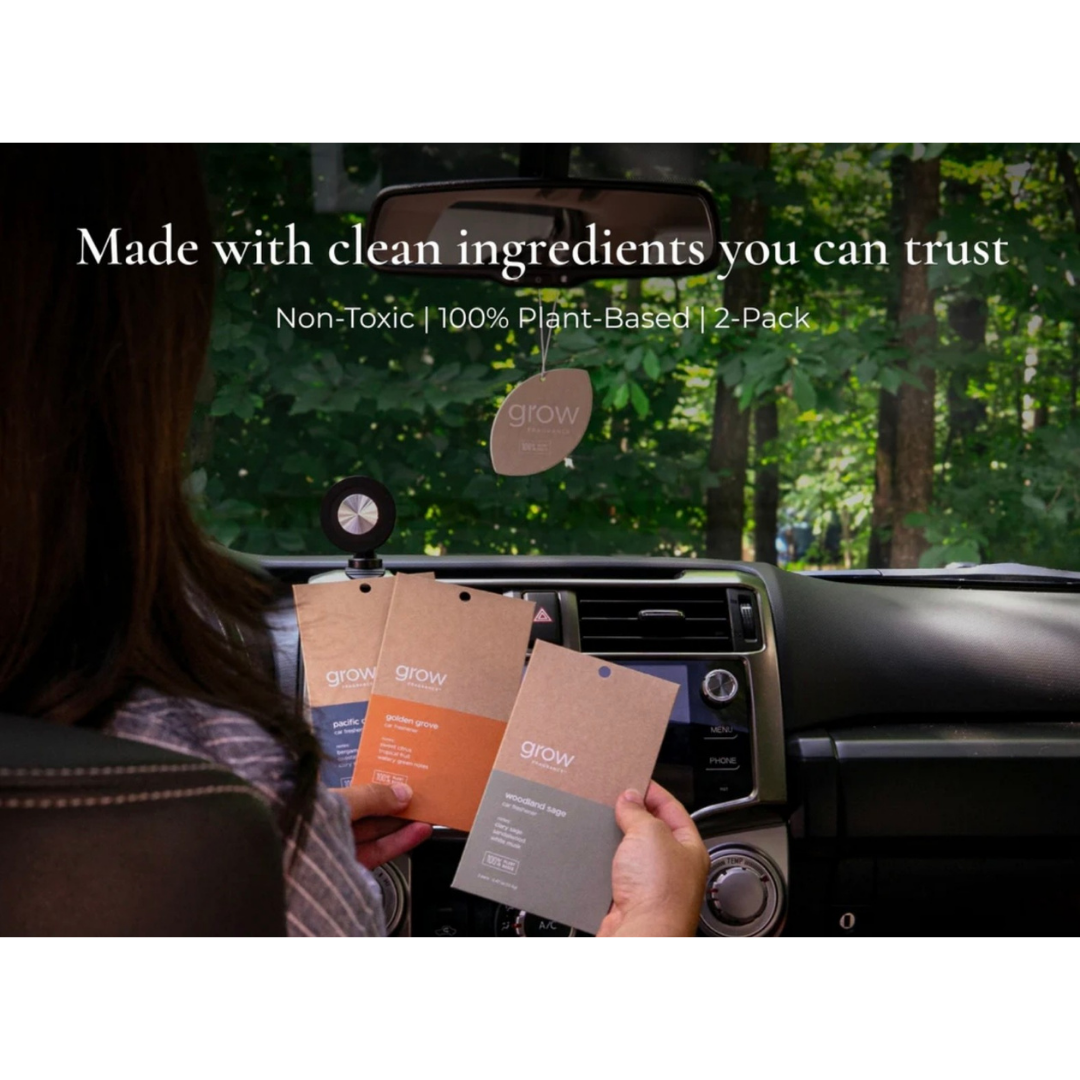 Grow Natural Car Fresheners | Pacific Driftwood
