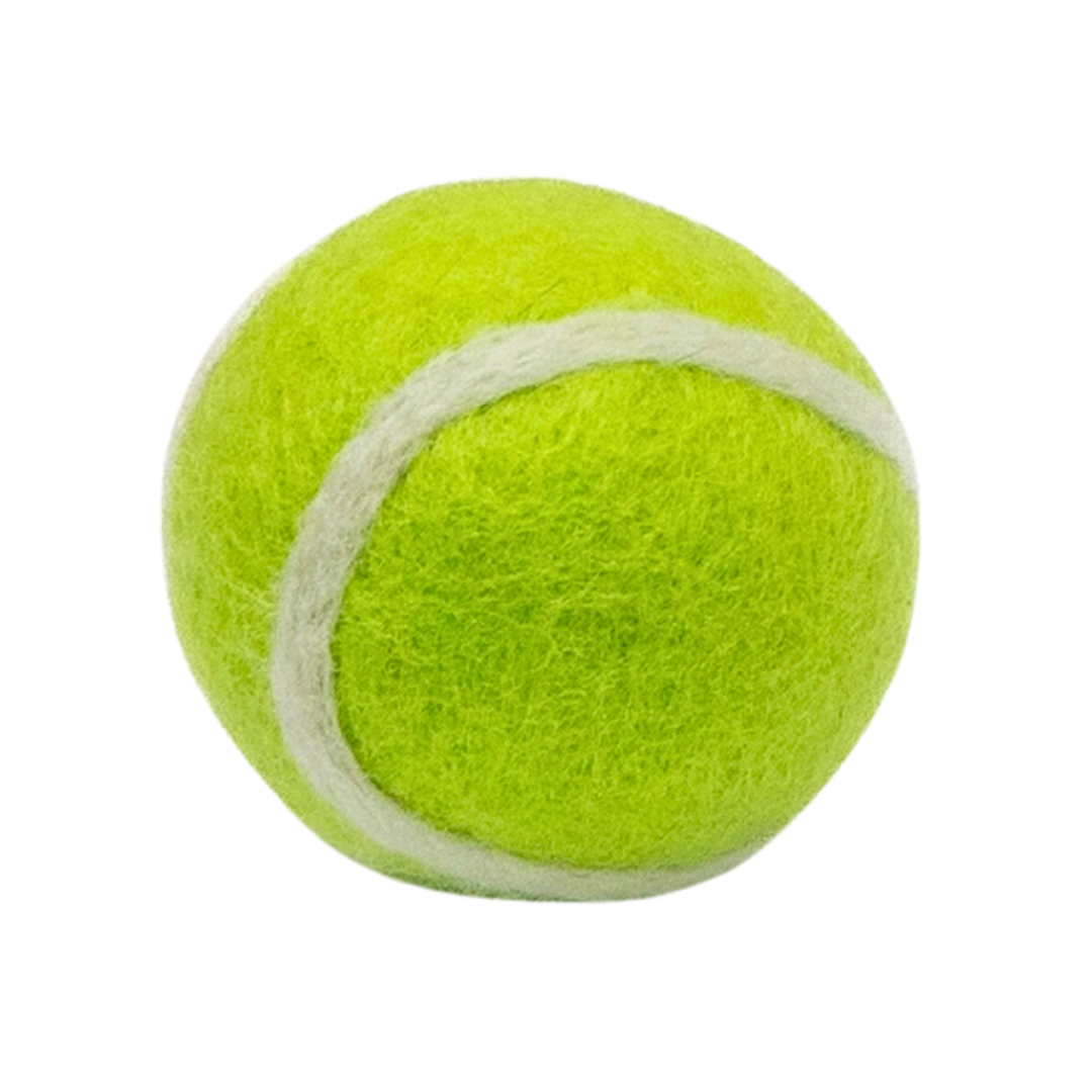 Friendsheep Organic Wool Tennis Dog Ball | Yellow