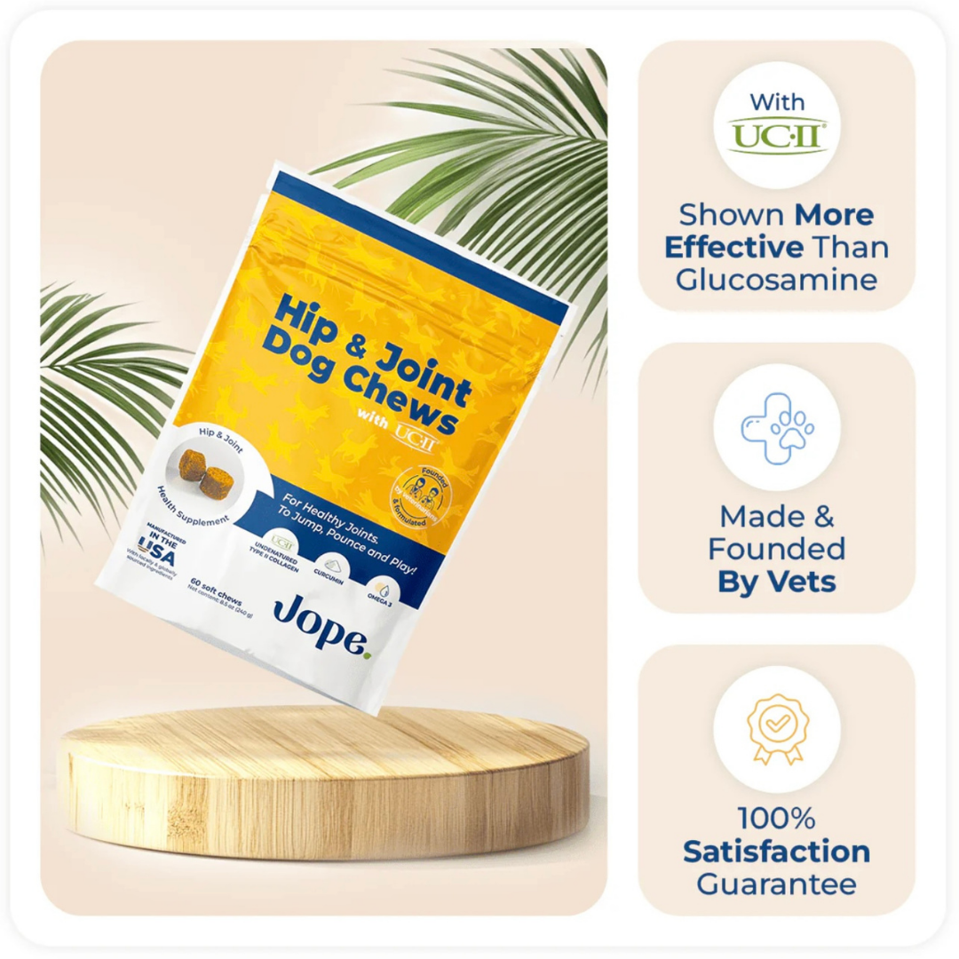 Jope Hip + Joint Supplement | Powerful Joint Relief + UC-II