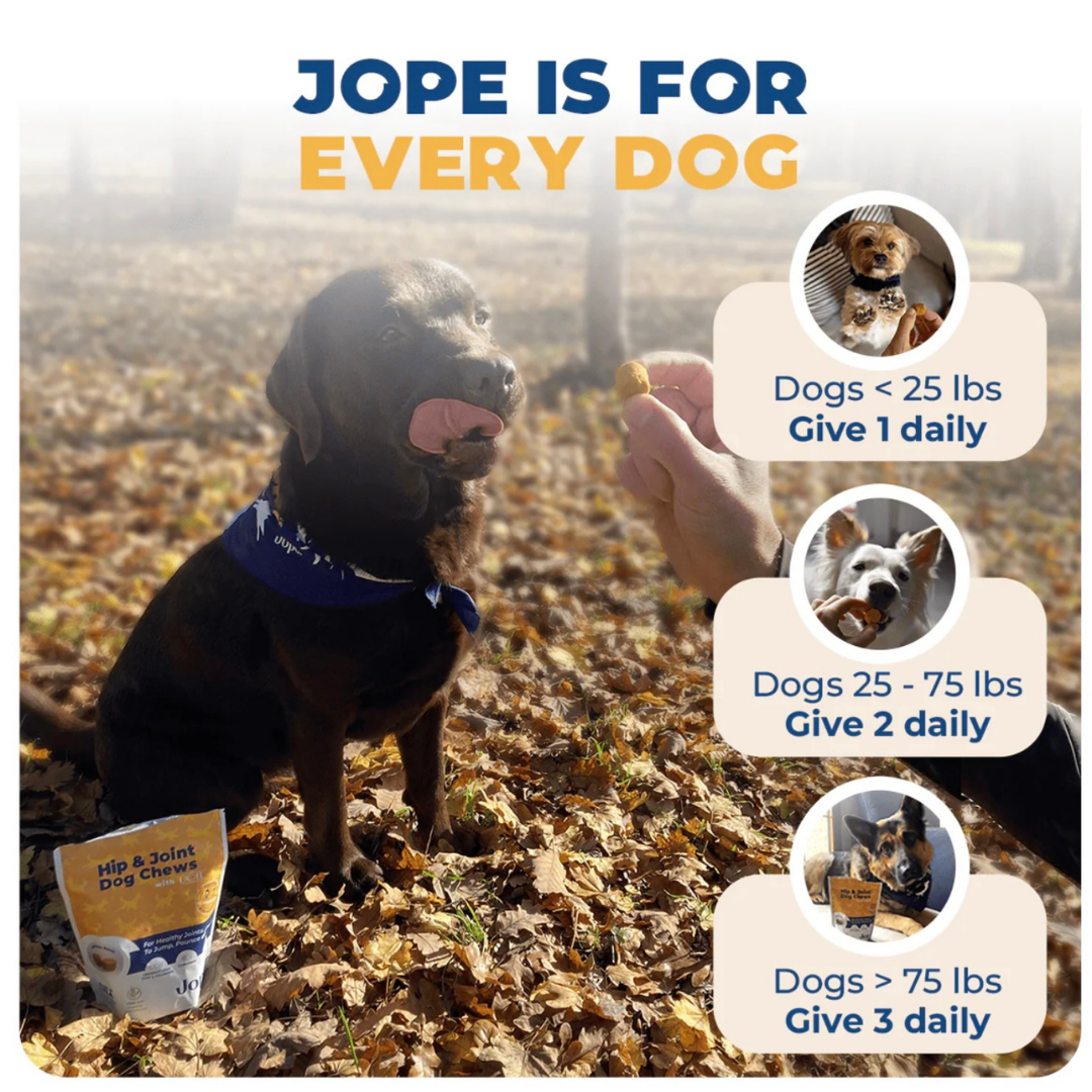 Jope Hip + Joint Supplement | Powerful Joint Relief + UC-II
