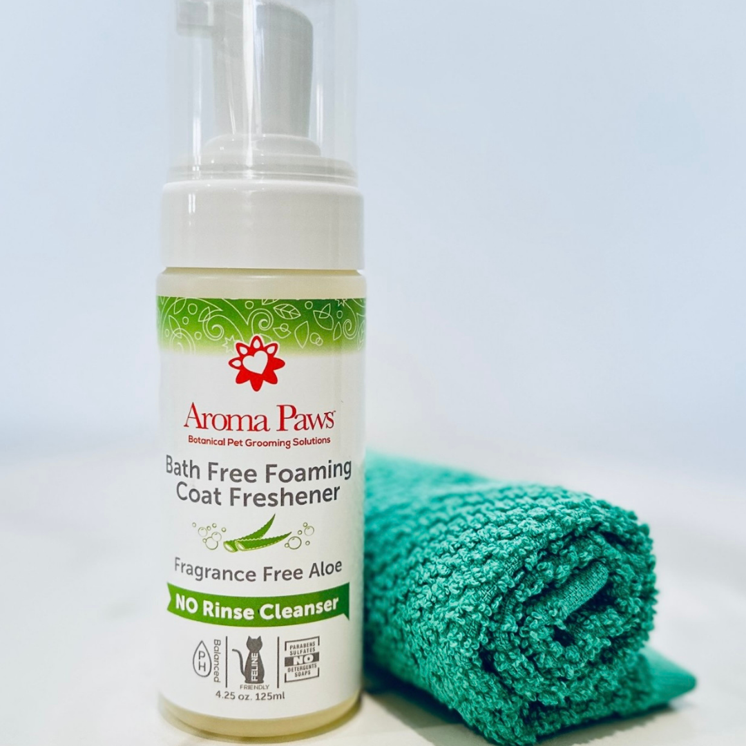 Aroma Paws Fragrance-Free Waterless Foaming Dog Wash