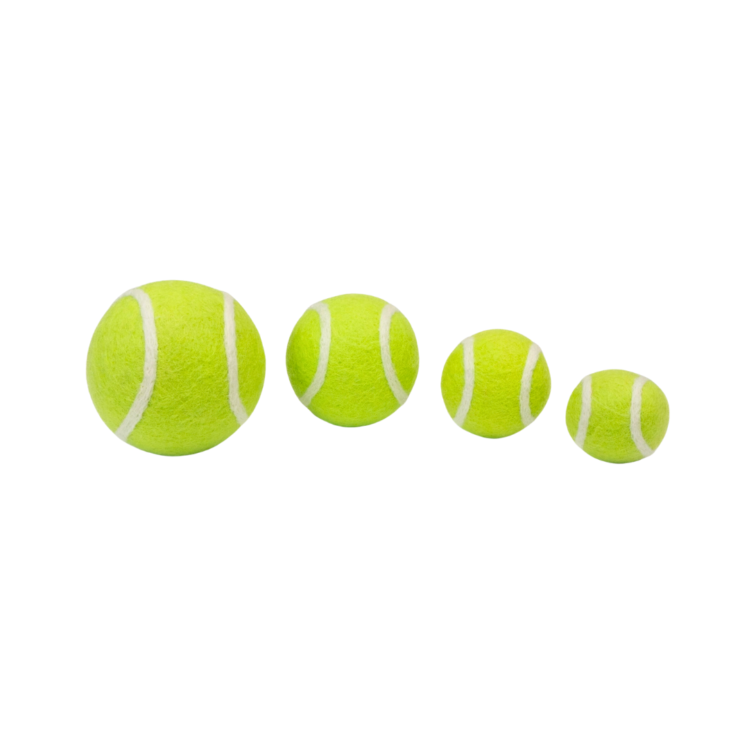 Friendsheep Organic Wool Tennis Dog Ball | Yellow