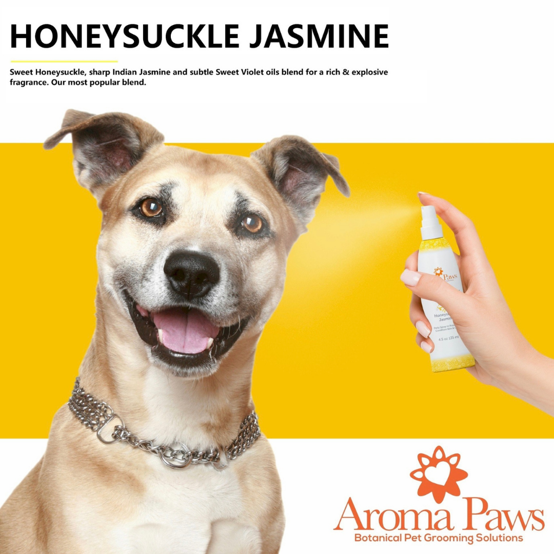 Aroma Paws Dog Coat Spray | Honeysuckle Jasmine